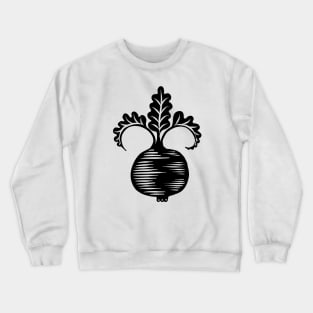 Turnip black Crewneck Sweatshirt